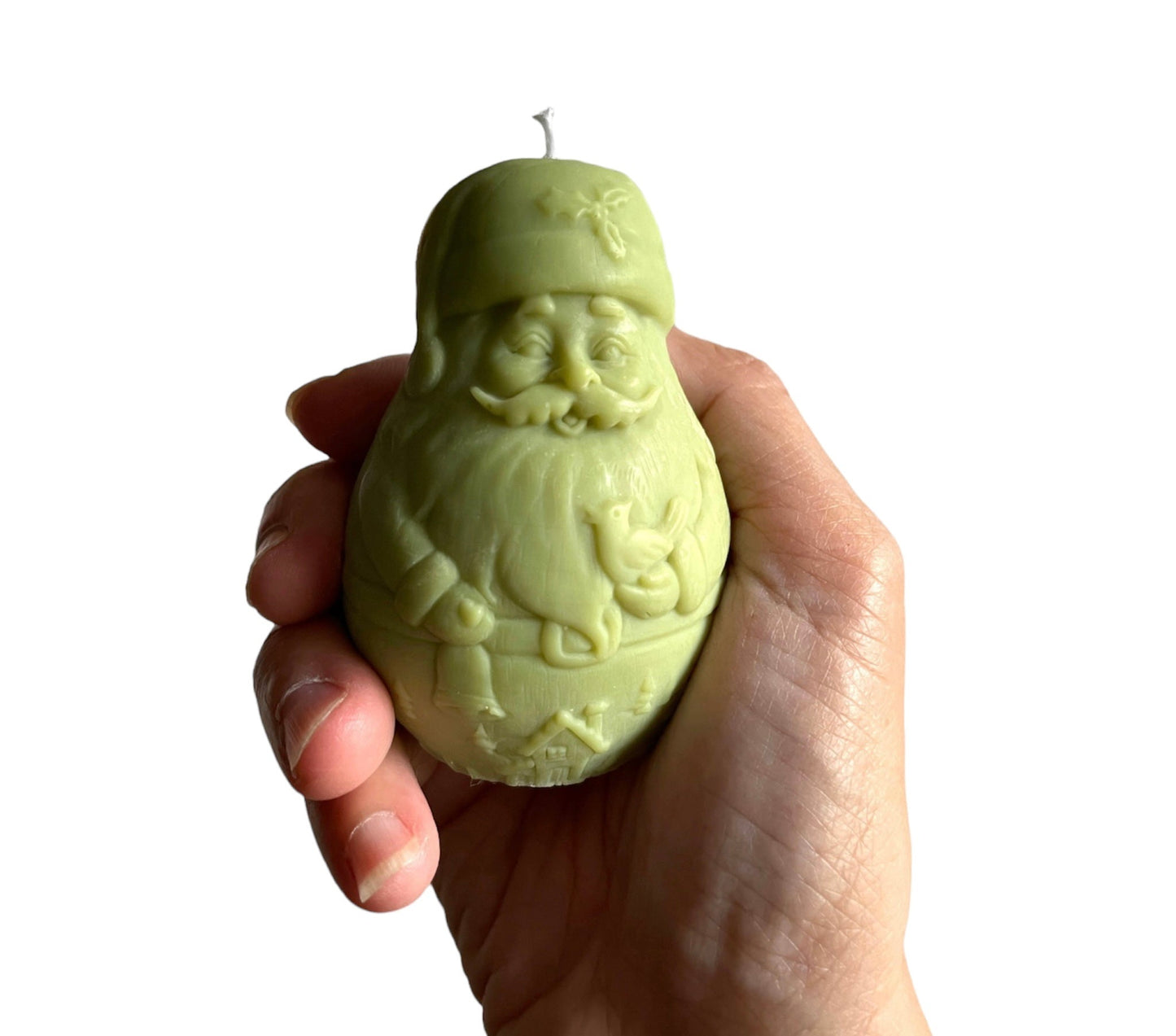 3D Santa Claus Christmas Candle - AtelierCMXII