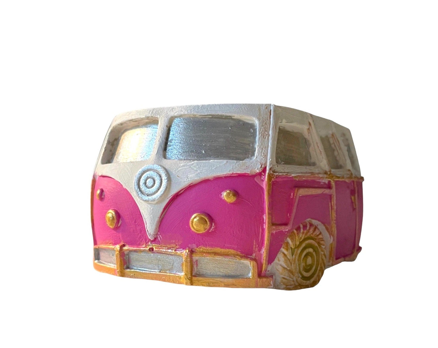 Barbie Edition Retro VW Camper Planter Pot - AtelierCMXII