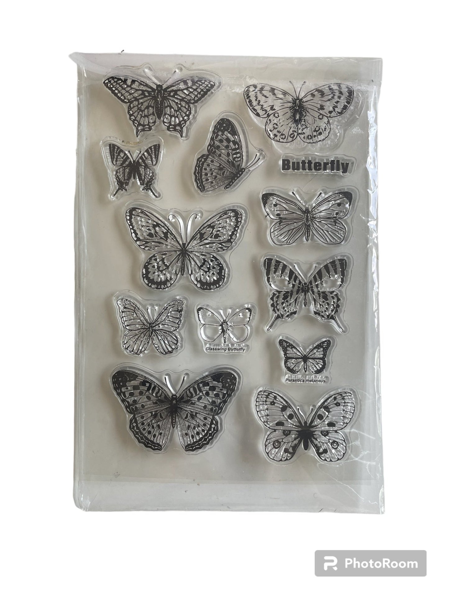 Butterfly patterned Trinket Tray - made of Jesmonite - AtelierCMXII