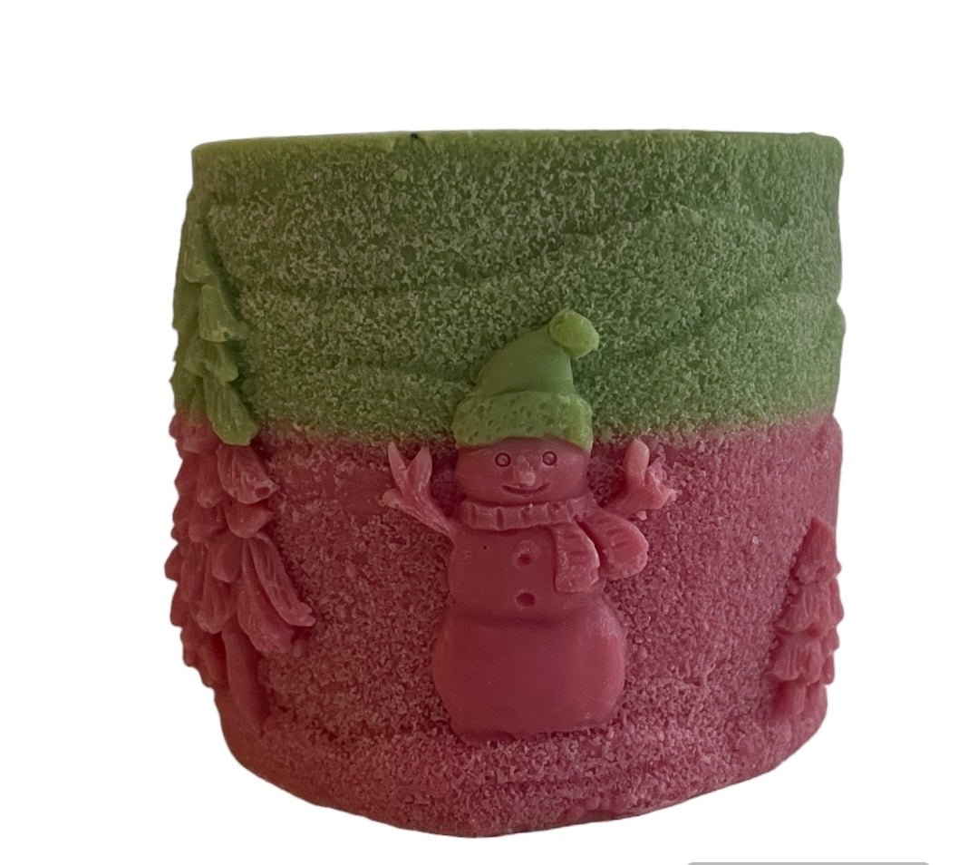 Christmas Scenery Pillar Scented Candle - AtelierCMXII