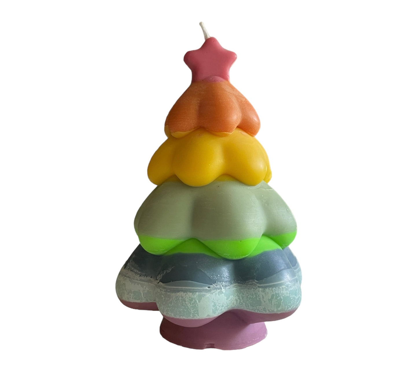 Layered Christmas Tree Candle - AtelierCMXII