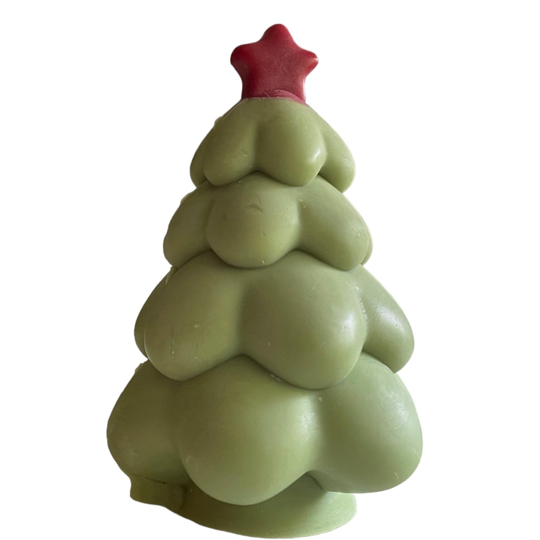 Layered Christmas Tree Candle - AtelierCMXII